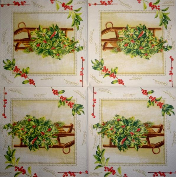 124 Christmas Flowers - 3-ply - Ihr
